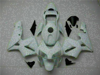 2003-2004 White Honda CBR600RR Motorcyle Fairings & Bodywork