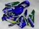 2003-2004 Blue Green Movistar Castrol Honda CBR600RR Motorbike Fairing 2003-2004 Blue Green Movistar Castrol Honda CBR600RR Motorbike Fairing