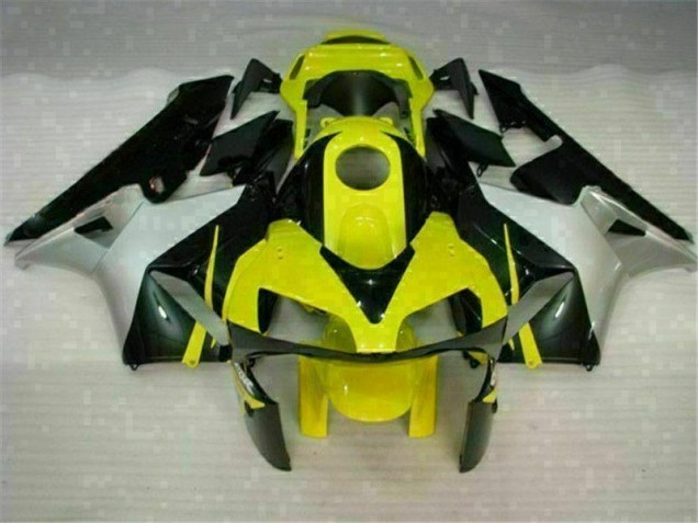 2003-2004 Yellow Black Honda CBR600RR Motor Fairings 2003-2004 Yellow Black Honda CBR600RR Motor Fairings