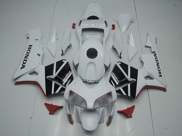 2003-2004 White Black Honda CBR600RR Motor Fairings & Bodywork 2003-2004 White Black Honda CBR600RR Motor Fairings & Bodywork