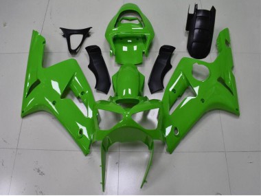 2003-2004 Green Kawasaki ZX6R Replacement Fairings