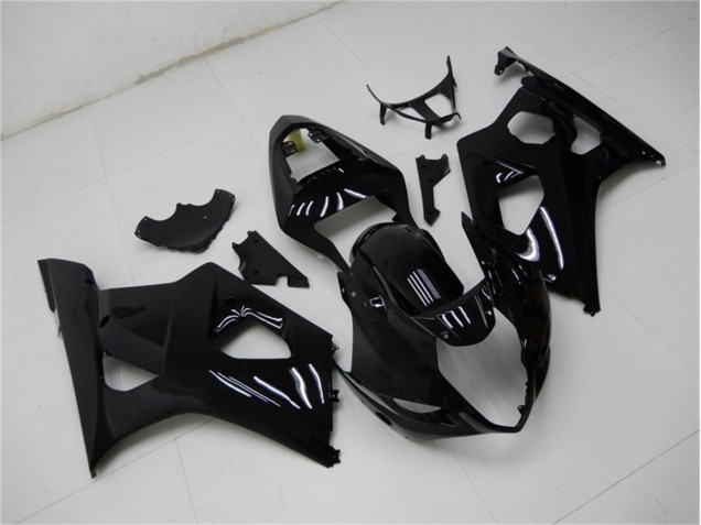 2003-2004 Glossy Black Suzuki GSXR 1000 Motorcycle Fairings Kits 2003-2004 Glossy Black Suzuki GSXR 1000 Motorcycle Fairings Kits