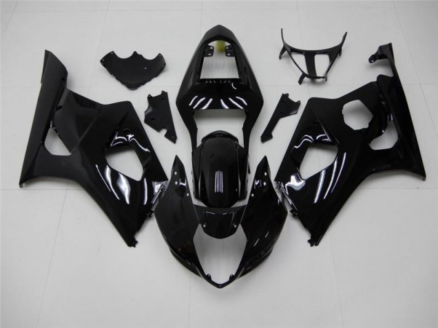 2003-2004 Glossy Black Suzuki GSXR 1000 Motorcycle Fairings Kits 2003-2004 Glossy Black Suzuki GSXR 1000 Motorcycle Fairings Kits