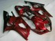 2003-2004 Red Suzuki GSXR 1000 Motorcycle Fairings Kit 2003-2004 Red Suzuki GSXR 1000 Motorcycle Fairings Kit
