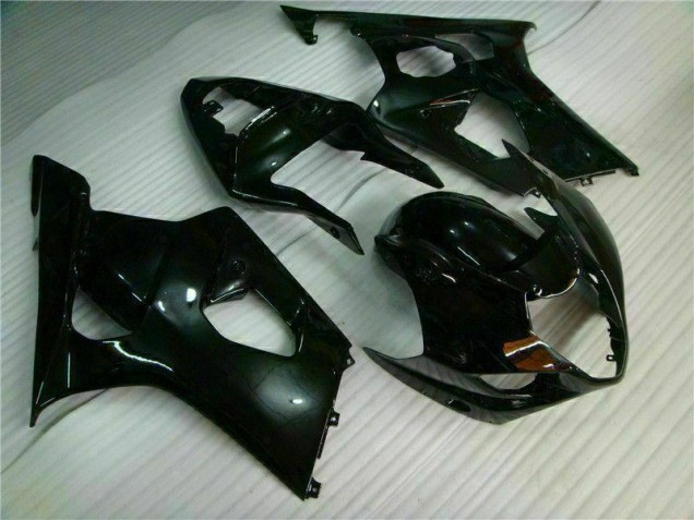 2003-2004 Glossy Black Suzuki GSXR 1000 Motorcylce Fairings 2003-2004 Glossy Black Suzuki GSXR 1000 Motorcylce Fairings