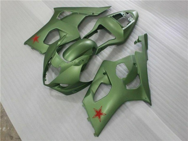 2003-2004 Green Suzuki GSXR 1000 Motorcycle Fairings 2003-2004 Green Suzuki GSXR 1000 Motorcycle Fairings