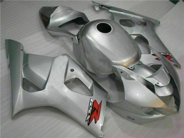 2003-2004 Silver Suzuki GSXR 1000 Bike Fairings 2003-2004 Silver Suzuki GSXR 1000 Bike Fairings