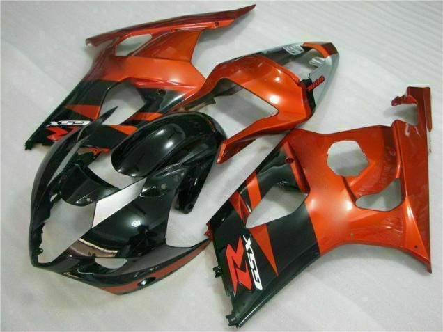 2003-2004 Brown Black Suzuki GSXR 1000 Replacement Motorcycle Fairings 2003-2004 Brown Black Suzuki GSXR 1000 Replacement Motorcycle Fairings