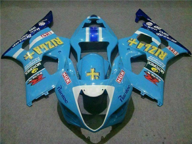 2003-2004 Blue Suzuki GSXR 1000 Bike Fairing Kit 2003-2004 Blue Suzuki GSXR 1000 Bike Fairing Kit