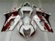 2003-2004 Red White Suzuki GSXR 1000 Motorcycle Bodywork 2003-2004 Red White Suzuki GSXR 1000 Motorcycle Bodywork