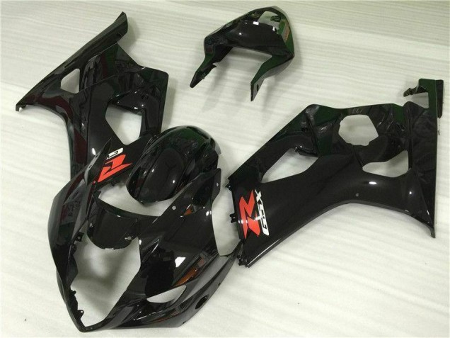 2003-2004 Glossy Black Suzuki GSXR 1000 Motor Fairings 2003-2004 Glossy Black Suzuki GSXR 1000 Motor Fairings