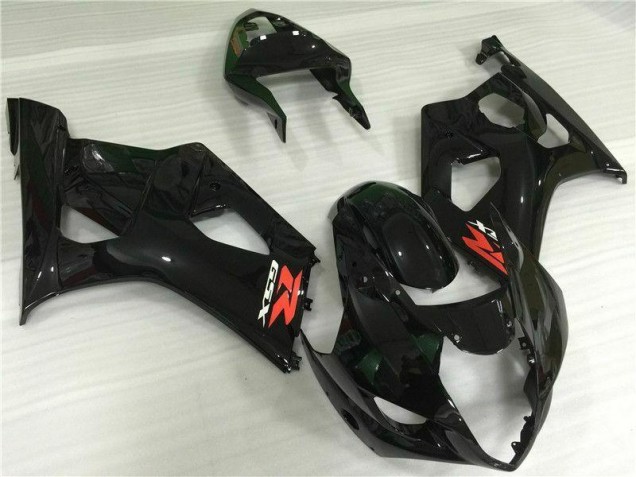 2003-2004 Glossy Black Suzuki GSXR 1000 Motor Fairings 2003-2004 Glossy Black Suzuki GSXR 1000 Motor Fairings
