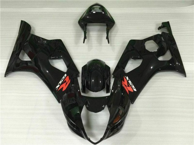 2003-2004 Glossy Black Suzuki GSXR 1000 Motor Fairings 2003-2004 Glossy Black Suzuki GSXR 1000 Motor Fairings