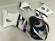2003-2004 White Black Suzuki GSXR 1000 Motorcylce Fairings 2003-2004 White Black Suzuki GSXR 1000 Motorcylce Fairings