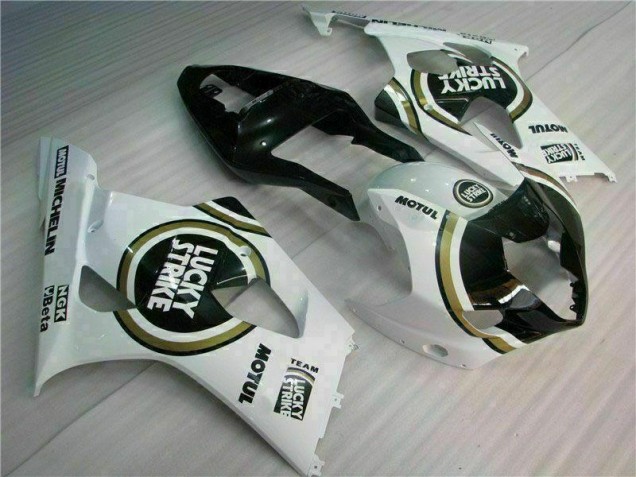 2003-2004 White Suzuki GSXR 1000 Motorbike Fairings 2003-2004 White Suzuki GSXR 1000 Motorbike Fairings