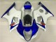 2003-2004 White Blue Suzuki GSXR 1000 Bike Fairings 2003-2004 White Blue Suzuki GSXR 1000 Bike Fairings