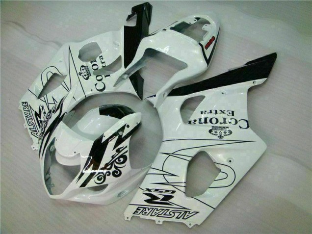 2003-2004 White Suzuki GSXR 1000 Motor Bike Fairings 2003-2004 White Suzuki GSXR 1000 Motor Bike Fairings