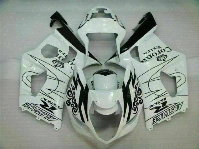 2003-2004 White Suzuki GSXR 1000 Motor Bike Fairings 2003-2004 White Suzuki GSXR 1000 Motor Bike Fairings