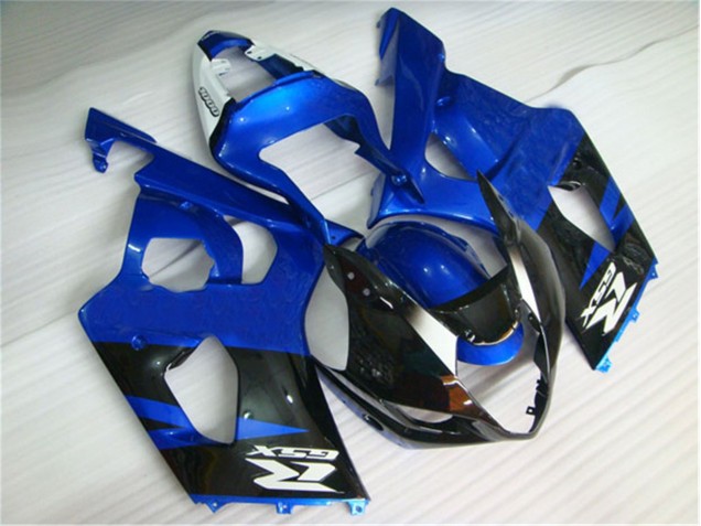 2003-2004 Black Blue Suzuki GSXR 1000 Motorcycle Fairings Kits & Bodywork 2003-2004 Black Blue Suzuki GSXR 1000 Motorcycle Fairings Kits & Bodywork