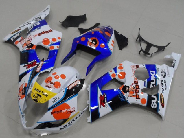 2003-2004 Pepe Phone Suzuki GSXR 1000 Motor Bike Fairings 2003-2004 Pepe Phone Suzuki GSXR 1000 Motor Bike Fairings