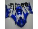 2003-2005 Blue White Yamaha YZF R6 Replacement Fairings 2003-2005 Blue White Yamaha YZF R6 Replacement Fairings