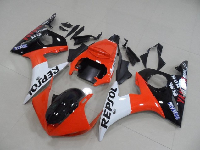 2003-2005 Repsol Yamaha YZF R6 Replacement Fairings 2003-2005 Repsol Yamaha YZF R6 Replacement Fairings