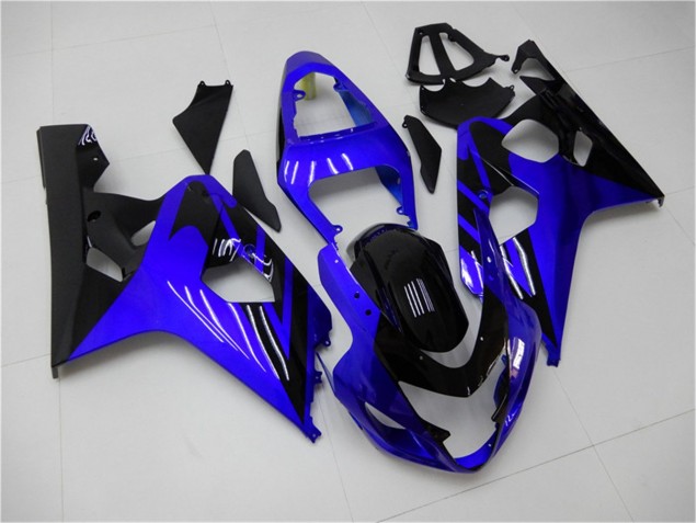 2004-2005 Blue Black Suzuki GSXR 600/750 Motorcycle Fairings Kits 2004-2005 Blue Black Suzuki GSXR 600/750 Motorcycle Fairings Kits