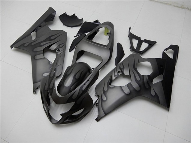 2004-2005 Black Grey Suzuki GSXR 600/750 Motorcylce Fairings