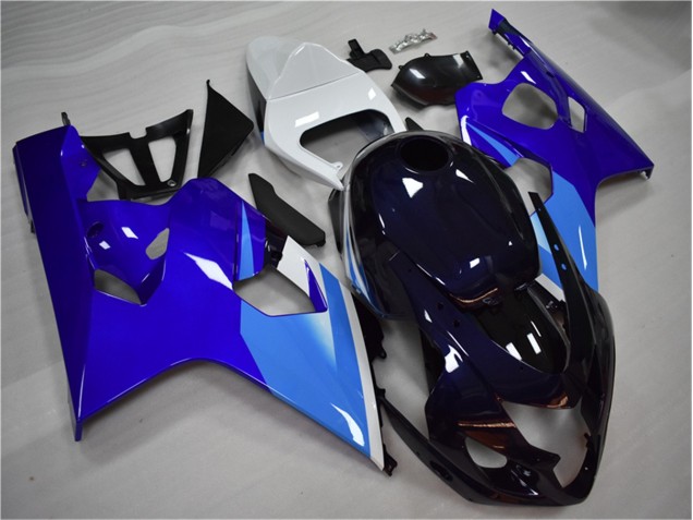 2004-2005 Blue White Suzuki GSXR 600/750 Bike Fairing Kit 2004-2005 Blue White Suzuki GSXR 600/750 Bike Fairing Kit