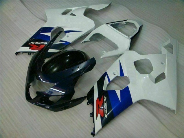 2004-2005 White Black Suzuki GSXR 600/750 Motorcycle Fairing 2004-2005 White Black Suzuki GSXR 600/750 Motorcycle Fairing