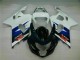 2004-2005 White Black Suzuki GSXR 600/750 Motorcycle Fairing 2004-2005 White Black Suzuki GSXR 600/750 Motorcycle Fairing