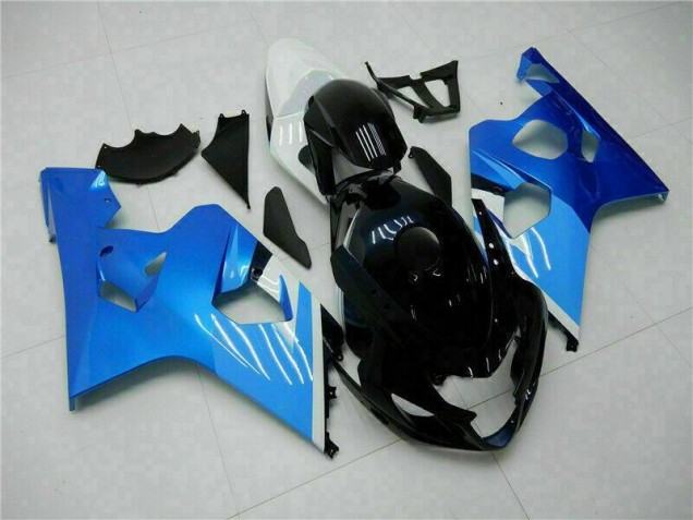 2004-2005 Blue Black Suzuki GSXR 600/750 Bike Fairings 2004-2005 Blue Black Suzuki GSXR 600/750 Bike Fairings
