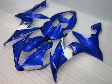 2004-2006 Blue White Yamaha YZF R1 Motorcycle Fairing Kits