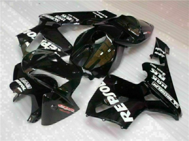 2005-2006 Black Repsol Honda CBR600RR Motorbike Fairing & Bodywork 2005-2006 Black Repsol Honda CBR600RR Motorbike Fairing & Bodywork
