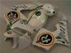 2005-2006 White Repsol Honda CBR600RR Motorcycle Bodywork 2005-2006 White Repsol Honda CBR600RR Motorcycle Bodywork