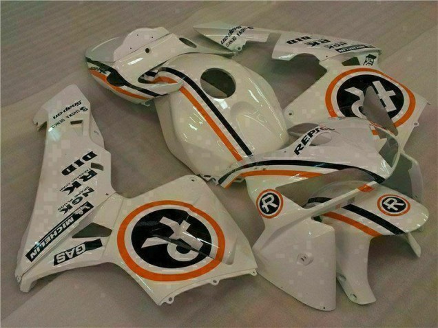 2005-2006 White Repsol Honda CBR600RR Motorcycle Bodywork 2005-2006 White Repsol Honda CBR600RR Motorcycle Bodywork