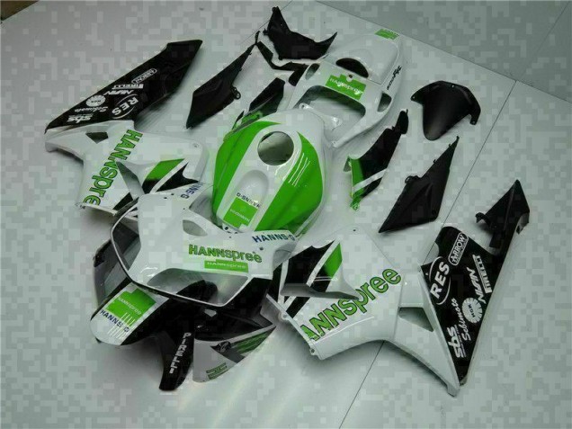 2005-2006 Green Honda CBR600RR Replacement Motorcycle Fairings 2005-2006 Green Honda CBR600RR Replacement Motorcycle Fairings