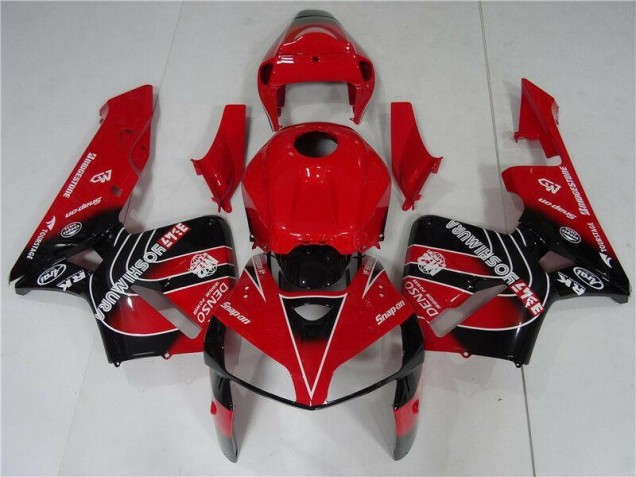 2005-2006 Red Black Honda CBR600RR Motorcycle Fairing Kit 2005-2006 Red Black Honda CBR600RR Motorcycle Fairing Kit