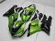 2005-2006 Green Kawasaki ZX6R Motorcycle Bodywork 2005-2006 Green Kawasaki ZX6R Motorcycle Bodywork