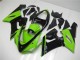 2005-2006 Green Black Kawasaki ZX6R Motor Fairings 2005-2006 Green Black Kawasaki ZX6R Motor Fairings