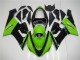 2005-2006 Green Black Kawasaki ZX6R Motor Fairings 2005-2006 Green Black Kawasaki ZX6R Motor Fairings