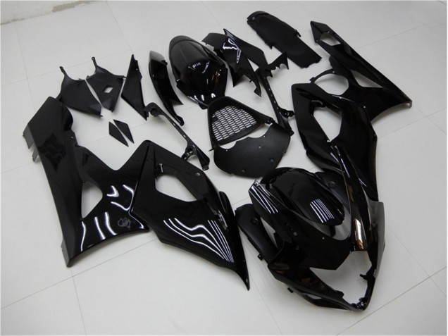 2005-2006 Glossy Black Suzuki GSXR 1000 Bike Fairings 2005-2006 Glossy Black Suzuki GSXR 1000 Bike Fairings