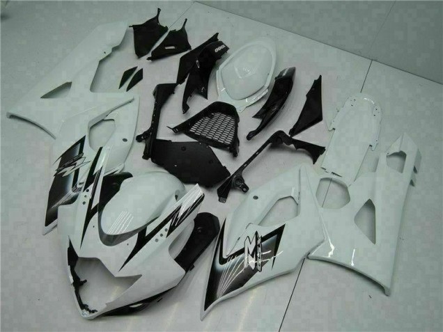 2005-2006 White Suzuki GSXR 1000 Motorbike Fairing 2005-2006 White Suzuki GSXR 1000 Motorbike Fairing
