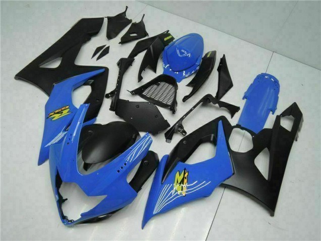 2005-2006 Blue Black Suzuki GSXR 1000 Motorcycle Fairing Kit 2005-2006 Blue Black Suzuki GSXR 1000 Motorcycle Fairing Kit