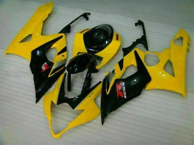 2005-2006 Yellow Black Suzuki GSXR 1000 Motor Bike Fairings 2005-2006 Yellow Black Suzuki GSXR 1000 Motor Bike Fairings