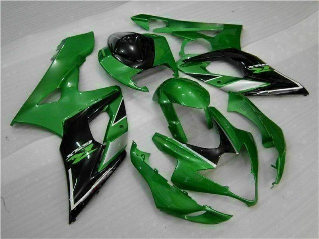 2005-2006 Green Suzuki GSXR 1000 Replacement Motorcycle Fairings 2005-2006 Green Suzuki GSXR 1000 Replacement Motorcycle Fairings
