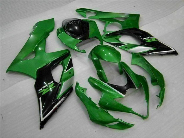 2005-2006 Green Suzuki GSXR 1000 Replacement Motorcycle Fairings 2005-2006 Green Suzuki GSXR 1000 Replacement Motorcycle Fairings