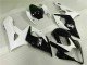 2005-2006 White Black Suzuki GSXR 1000 Moto Fairings 2005-2006 White Black Suzuki GSXR 1000 Moto Fairings
