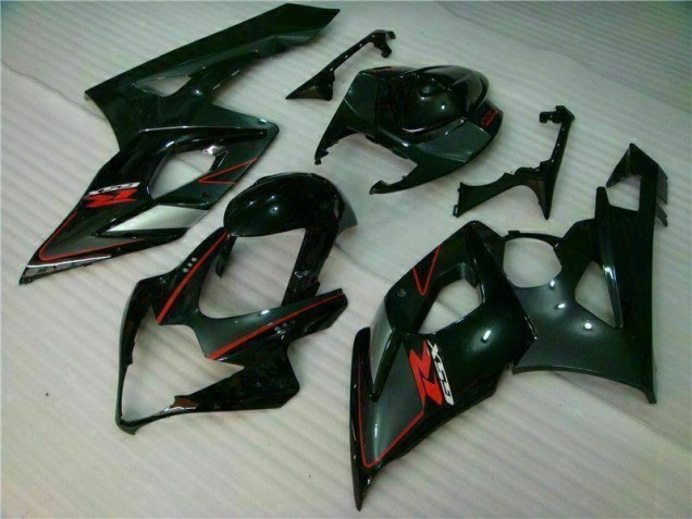 2005-2006 Black Suzuki GSXR 1000 Replacement Fairings 2005-2006 Black Suzuki GSXR 1000 Replacement Fairings