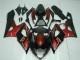 2005-2006 Red Black Suzuki GSXR 1000 Motorcycle Fairings & Bodywork 2005-2006 Red Black Suzuki GSXR 1000 Motorcycle Fairings & Bodywork